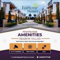 Ultimate in Comfort and Convenience at Vedansha's Fortune Homes 3BHK and 4BHK Duplex Villas with Hom