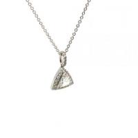 Sparkling Trillion Diamond Necklace for Her