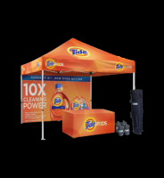 Complete Your Brand Setup: Bespoke logo canopies