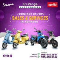 Vespa VXL 125 & 150 Sales & Services in Kurnool || Sri Ranga Automobiles