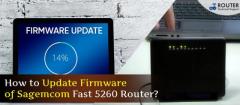 Update Firmware of Sagemcom Fast 5260 Router