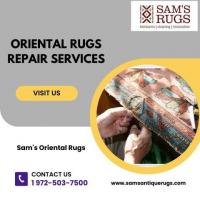 Connect with Sam's Oriental Rugs for Oriental Rugs Repair Services.