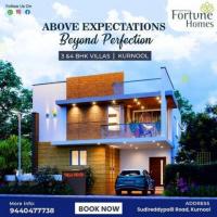 Vedansha's Fortune Homes 3BHK and 4BHK Duplex Villas with Home Theater