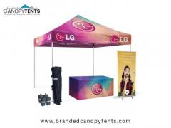 Printed Pop Up Tents for Exhibitors