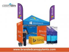 Customized Custom 10 x 10 Canopy Tent with Company Logo for Enhanced Promotion