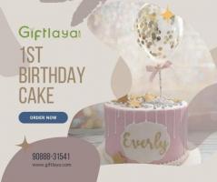 Get Amazing Discounts On 1st Birthday Cake - Giftlaya