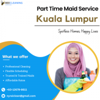 Efficient Part-Time Maid Services in KL - Bee Cleaning Services