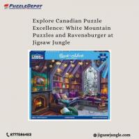Explore Canadian Puzzle Excellence: White Mountain Puzzles and Ravensburger at Jigsaw Jungle 