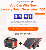 Win Jackery Solar Generator 