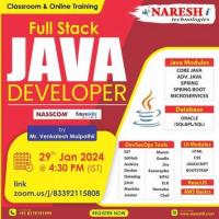 Best Full Stack Java Developer Online Training - Naresh IT