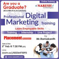 Attend Free Online Demo On Digital Marketing by Mr. Ramakanth