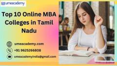 Top 10 Online MBA Colleges in Tamil Nadu