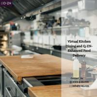Virtual Kitchen Dining and Q-ZN-Enhanced Food Delivery
