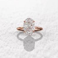 Capture Eternal Love: Browse Our Oval Moissanite Engagement Rings