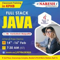 Best Full Stack Java Training institute in kukatpally 2024
