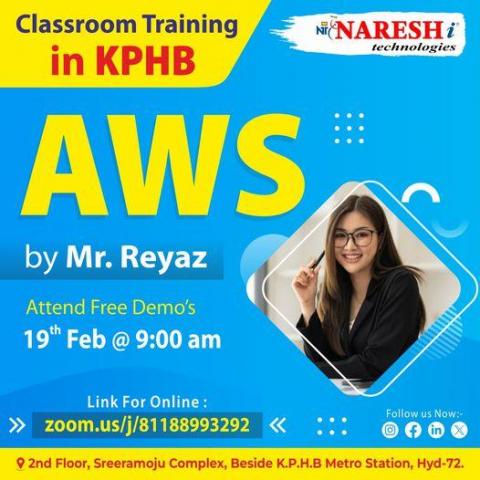 Best AWS Classroom Training in KPHB - Naresh IT