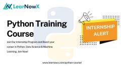 Learn & Get Python Certification with Our Expert-Led Course!