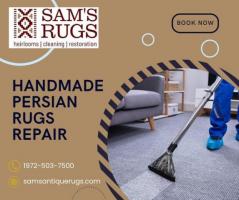 Handmade Persian Rugs Repair  by Sam's Oriental Rugs