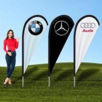 Elevate Your Brand with Our Eye-catching Teardrop Banner – Unleash Visual Impact!
