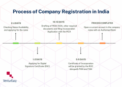 Simple Company Registration Services in India with VenturEasy