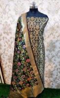 Banarasi Silk Katan Broket Kimkhab Suit For Women  Online