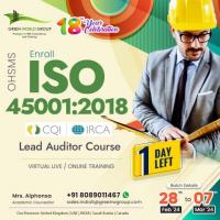 ISO 45001:2018 IRCA Lead Auditor with Green World Group!