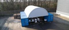 Choose container canopies for better flexibility, cost-effectiveness and ease of deployment