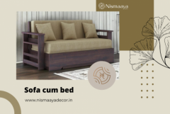 Shop Now for Stylish and Functional Sofa Cum Beds at Nismaaya Decor