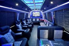 Party on Wheels: Unleash the Glamour with Our Luxe Limo Party Bus!