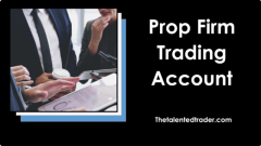 Prop firm trading account