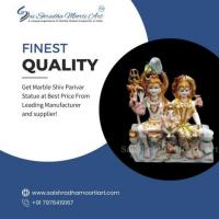 Get Marble Shiv Parivar Statue at Best Price