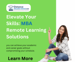 Distance MBA Education