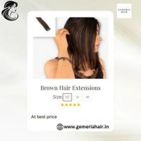 Brown Hair Extensions: Elevate Your Look with Gemeria Hair