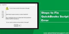How to Fix Script Errors in QuickBooks Desktop?