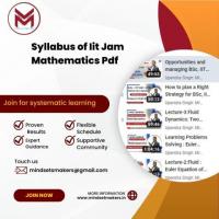 IIT JAM Mathematics Syllabus PDF - Mindset Makers