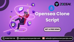 Revolutionize Your NFT Venture with Opensea Clone Script 