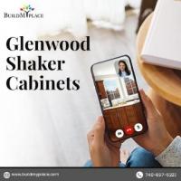 Sleek Simplicity: 10x10 L-Shaped Kitchen Layouts Enhanced with Glenwood Shaker Cabinets