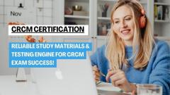 Excel in Crcm Certification with DumpsArena's Support
