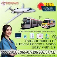 Use Panchmukhi Air Ambulance Services in Patna with Specialized Medical Support
