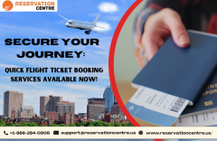 Secure Your Journey: Quick Flight Ticket Booking Services Available Now!