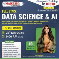 Best Full Stack Data Science & AI  Classroom Training in KPHB - Naresh IT