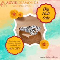 Advik Diamonds: Holi Special Customized Diamond Jewelry Offer