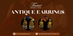 Elegant Timelessness — Discovering the Best Antique Earrings at Farco Jewellers