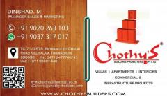 Chothys Builders Crown Apartment@karyavattom 9037317017