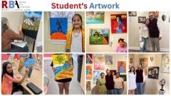 Artworks done by Students in RedBlueArts Academy