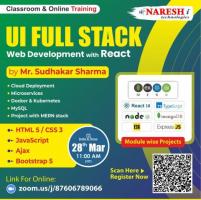 2024 Best training institute for UI full stack web development 