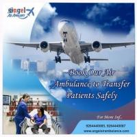 Book Marvelous Angel Air Ambulance Service in Bagdogra with ICU Setup