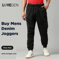 Buy Mens Denim Joggers Online at Best Price in India - Lovegen