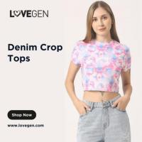 Buy Denim Crop Tops online in India - Lovegen