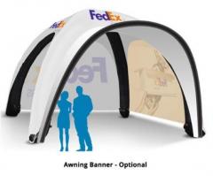 Airborne Comfort Inflatable Canopy for Instant Shelter & Convenience
